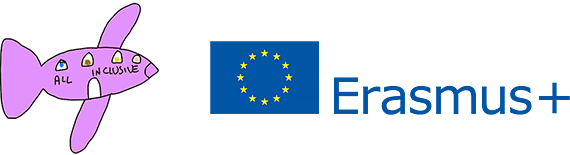 All Inclusive and Erasmus+ logos.