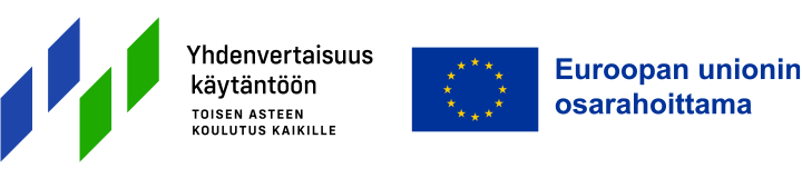 Logo of the project and ESF+.