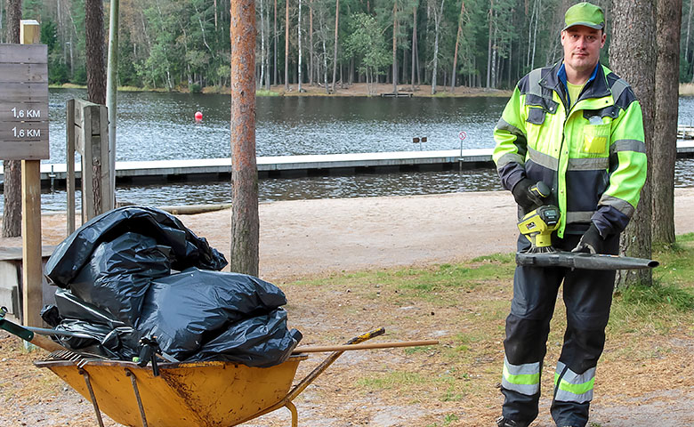 Palkkaa mut -kampanja (Tero). Kuva: Mira Vihmo.