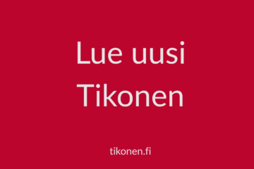 Verkkolehti Tikonen 1/26 on ilmestynyt